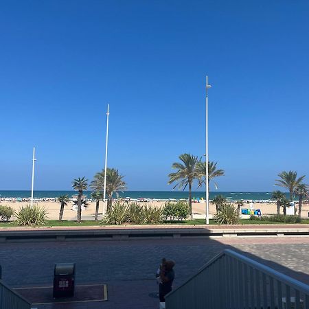 Apartamento 1ª Linea De Playa - Con Piscina Y Parking Playa de Gandia Buitenkant foto